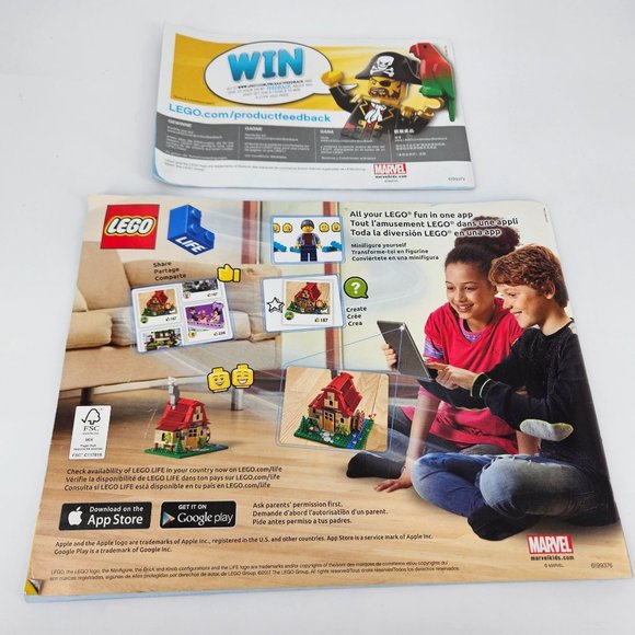 Lego Guardians Of Galaxy 2 76081 1 & 2 Manual Instruction Book ONLY No Brick Fig - Picture 4 of 5